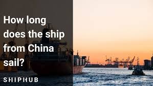 Sea freight 10 to 30 days depending on your shipping port and destination port. Ship From China How Long Does The Ship From China Sail
