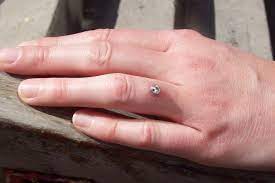 Dermal Anchor Finger Update Finger Piercing Neck Piercing Dermal Piercing