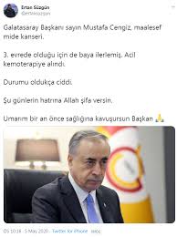 Mustafa cengiz'in ameliyatının ardından abdurrahim albayrak şu paylaşımı yaptı; Mustafa Cengiz 2022320 Uludag Sozluk Galeri