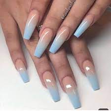 2019 Varieties Of Beautiful Nail Designs Naija S Daily Blue Acrylic Nails Long Acrylic Nails Simple Acrylic Nails