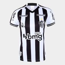 A camisa 7 de jô ficou bem com hulk. Camisa Atletico Mineiro I 20 21 S N Torcedor Le Coq Feminina Preto Branco Netshoes