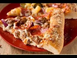 Most american pizza that is not deep dish is a. Pizza Hut S New Hand Tossed Pizza Youtube