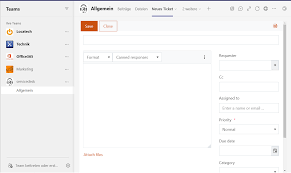 Check spelling or type a new query. Ticketsystem In Teams Integriert Locatech Unternehmensberatung Fur Digitale Transformation