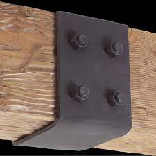 Light, versatile, and easy to install, it measures 40 in length and 1 ½ wide. Decorative Ceiling Beam Straps The Look Of Forged Black Iron For Less