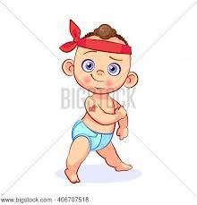 Over 144,115 little boy pictures to choose from, with no signup needed. Comical Strong Baby Vector Photo Free Trial Bigstock
