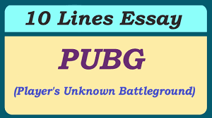10 Lines Essay On Pubg Game Pubg Game Essay In English Youtube