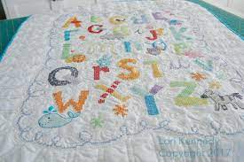 Improved Cross Stitch Baby Blankets Lori Kennedy Quilts