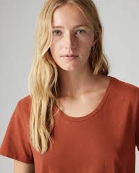 Levi's Bridget Cotton Linen Short Sleeve T-Shirt