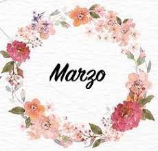 Marzo Flores Lettering Flowers Corona Desing Crafts Lettering Bullet Journal