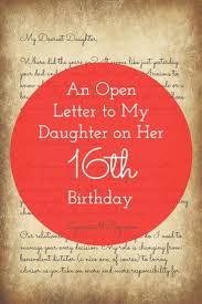 Birthday Message For My Daughter Turning 16 Account Suspended Letter To My Daughter Birthday Gifts For Teens Letter To Daughter