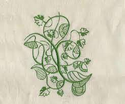 Check out our embroidery ivy selection for the very best in unique or custom, handmade pieces from our patterns shops. Wild Ivy Machine Embroidery Design