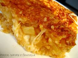 Riso al forno con ragù. Riso E Patate Al Forno Sciue Sciue