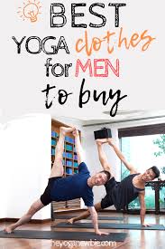 Wear yoga pants, but get your own. Best Yoga Clothes For Men To Buy Best Yoga Clothes Best Yoga Yoga For Beginners