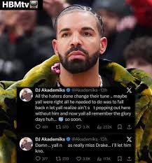DJ Akademiks has been the unofficial Drake whisperer as of late, and he  shot down the rumor that Drake is dropping