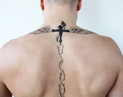Not all tattoos have meaning for mcgregor. Conor Mcgregor Back Tattoo Design Realistic Temporary Tattoo Back Tattoos For Guys Spine Sword Tatuagem Conor Mcgregor Tatuagem De Glifos Tatuagem