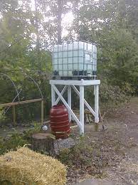 Locate a small plastic bottle and a large plastic bottle. Gravity Fed Water Tower Homesteading Forum