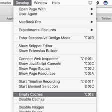 For chrome and firefox, you get more detailed control of what data you're deleting. Clear Your Cache In Safari Mac Os X Macos