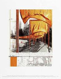 Christo The Gates Xxii Art Print Canvas On Stretcher Framed Picture City Art City Prints The Gates Central Park