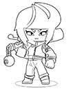 Ausmalbilder von brawl stars zum drucken und färben. Ausmalbilder Brawl Stars Ausmalbild Leon Zum Ausdrucken