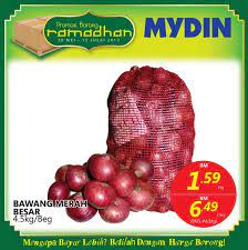 Peningkatan mendadak harga bawang merah telah memaksa pengguna di negara ini membeli bahan ramuan masakan dengan harga yang tidak terkawal. Harga Bawang Merah Di Mydin