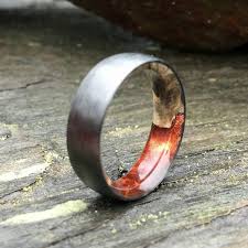 Carbon Fiber Ring Wood Ring Wood Inlay Ring Engagement Etsy In 2020 Wood Inlay Rings Carbon Fiber Rings Wood Rings