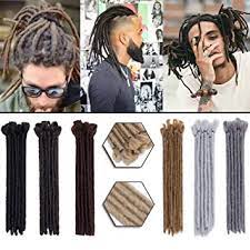 Gray kitchen cabinets & trends. Amazon Com Dreadlocks Hair Extensions 12 Inch 30 Strands Soft Crochet Twist Braiding Hair For Men Faux Locs Dread Hairpieces Reggae Hippie Style Dark Brown Beauty