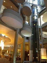 The project serves as a unifying centerpiece for the bunker hill area of los angeles. Crazy Fun Lobby Architecture And Glass Elevators Aufnahme Von The Westin Bonaventure Hotel Suites Los Angeles Tripadvisor