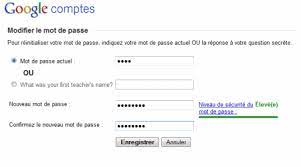 Allez dans réglages de base pour modifier votre mot de passe. Changer Ou Recuperer Son Mot De Passe Gmail