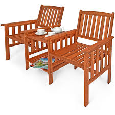 Die ablagen fuürs bad ideal für schampoo duschgel usw. Deuba Gartenbank Tete A Tete Akazienholz Kinobank Look 2 Ablage Ebenen Inkl Tisch Sitzbank Parkbank Holzbank Duo Holz Bank 103759