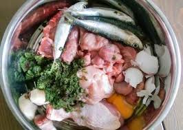 Example Of A Barf Style Raw Diet For Dogs Raw Dog Food Diet Dog Raw Diet Raw Dog Food Recipes