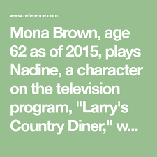 Who Is Mona Brown Television Program Mona Brown