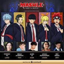 MASHLE: MAGIC AND MUSCLES English Dub Flexes Main Cast, Release Date -  Crunchyroll News