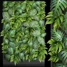 Vertical Gardening 3d Model In 2020 Vertical Garden Poliform Vertical Garden Wall