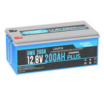 GrenerPower 12V(12.8V) 200Ah Plus LiFePO4 Lithium Battery, Built-in 200A  BMS, 2560W Load Power (1-4 Pack Series)