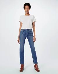 3,013 items on sale from $67. Re Done Jeans Stretch High Rise Ankle Crop In Mid 70s