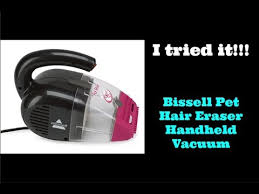 Bissell Pet Hair Eraser Handheld 33a1 Filter I Tried It Bissell Pet Hair Eraser Handheld Vacuum Youtube