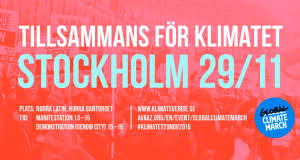 Bildresultat för klimat demonstration