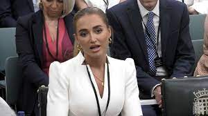 Georgia Harrison: Revenge porn video like house fire, MPs told