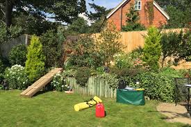 Use clusters of different pots that contain foliage at varying heights and scales to make the most of the space. Small Family Garden Wheathampsteadwater Features Jackie Gough Garden Design
