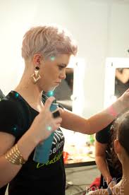 The look is bright, feisty and. Street Style Hair Pale Pink Pixie Hair Romance