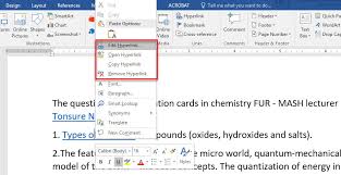 How to remove hyperlinks from microsoft word documents. How To Add Hyperlinks In Microsoft Office Word 2016 Wikigain