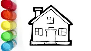 Download kumpulan gambar mewarnai rumah terbaru ini disarankan untuk. Cara Menggambar Dan Mewarnai Rumah Sederhana Dengan Mudah Youtube
