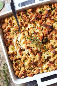 Thanksgiving stuffing (or, um, dressing): Thanksgiving Stuffing Recipe With Apple And Sage How To Make Thanksgiving Stuffing Eatwell101