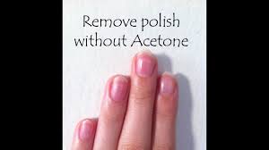 Isopropyl alcohol and white sugar. D I Y How To Remove Nail Polish Without Acetone Youtube