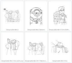 Despicable me 3 coloring page. Free Printable Despicable Me 3 Coloring Pages The Frugal Free Gal
