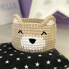 About 19% of these are storage baskets, 1% are storage boxes & bins. Knitted Bear Storage Basket Buy Crochet Basket Crochet Yarn Basket Product On Alibaba Com