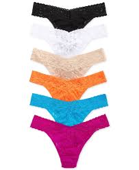 Hanky Panky Original Thong Signature Lace - one size / purple