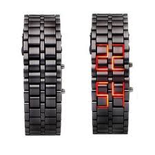 Iron Samurai Watch Led Kol Saati Tech Watches Watches For Men Wrist Watch