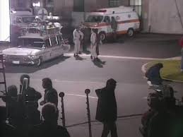 1280 x 720 jpeg 107 кб. Garrett Gilchrist On Twitter Behind The Scenes Eugene Levy In Brown Coat As Rick Moranis Cousin In Ghostbusters 2 Deleted Scene