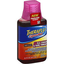 We owe the word pharyngitis to gifts from the greeks: Theraflu Expressmax Flu Cough Sore Throat Berry Warming Relief Formula Syrup For Cold Flu Relief 8 3 Fl Oz Bottle Health Personal Care The Markets